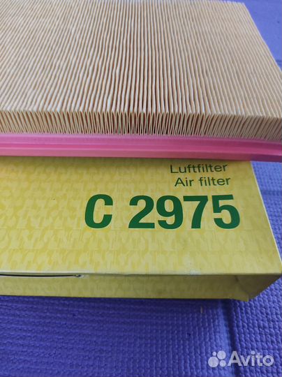 Фильтр воздушный Mann c2975