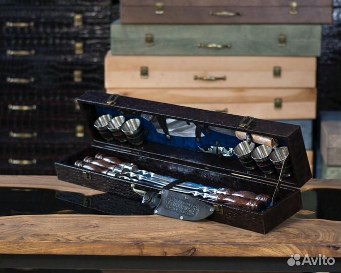 Шашлычный подарочный набор