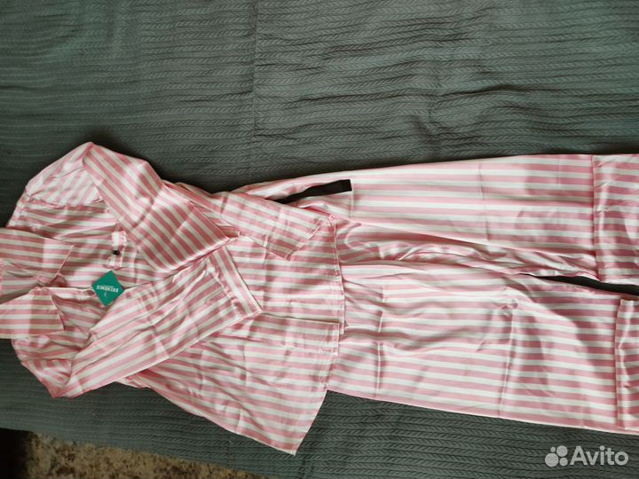 Новая шелковая пижама VS 42+46