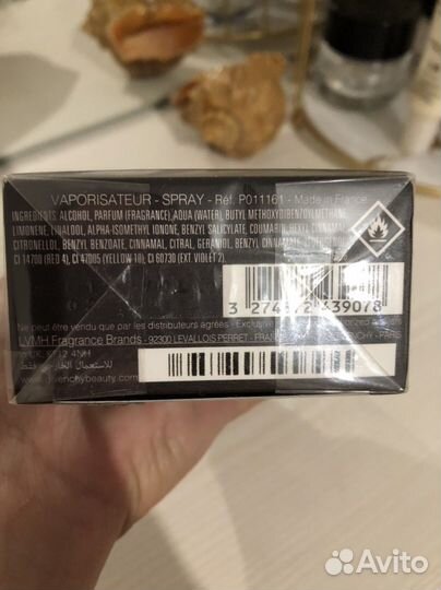 Мужской парфюм givenchy