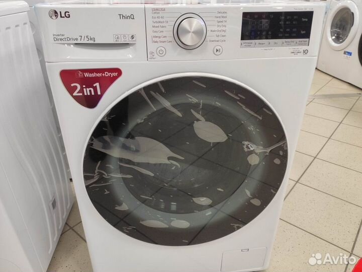 Стиральная машина с сушкой LG 7+5кг