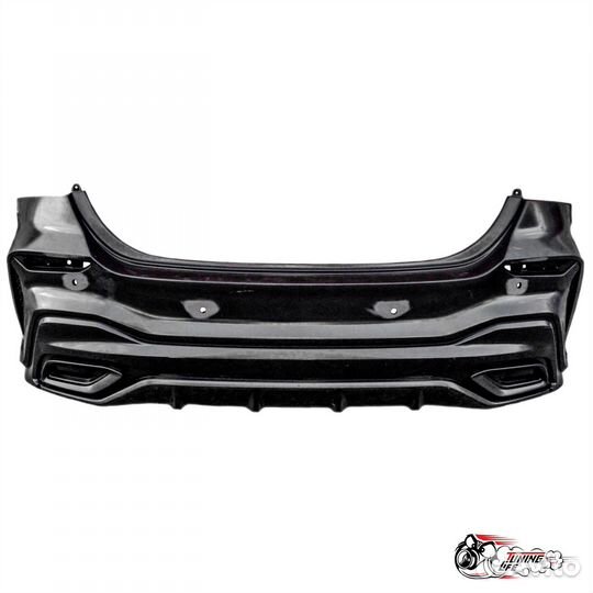 Задний бампер Hyundai Solaris 2 Quant