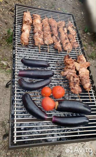 Гриль решетка повар мангал шампур отдых