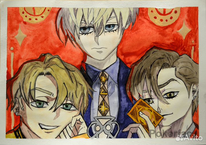 Картина в стиле Аниме