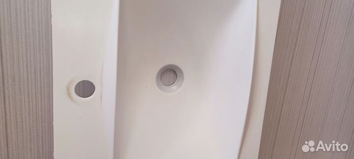 Акриловая раковина накладная бу