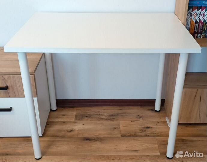 Стол IKEA linnmon 90 на 60 + коврик в подарок