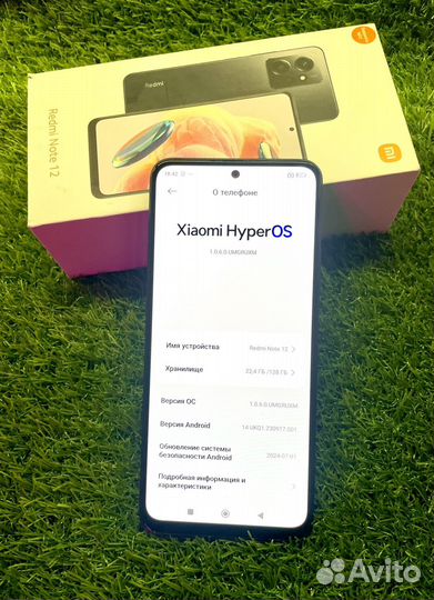 Xiaomi Redmi Note 12, 8/128 ГБ