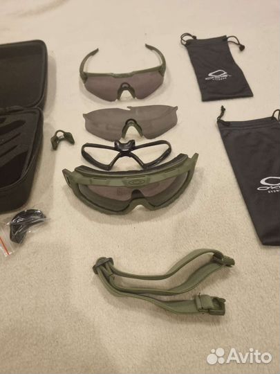 Очки для страйкбола (Oakley alpha)