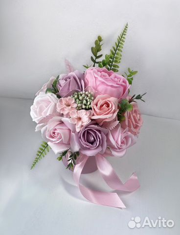 Авторские Мыльные букеты цветов