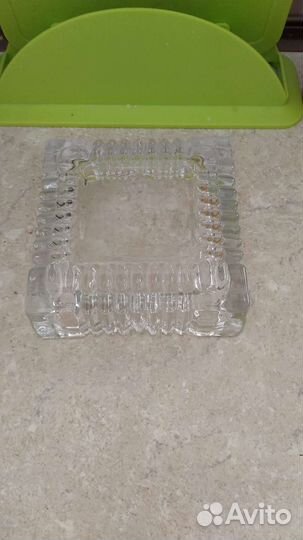 Хрустальная пепельница