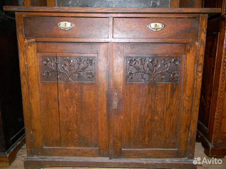 Буфет старинный резной 19 век Россия