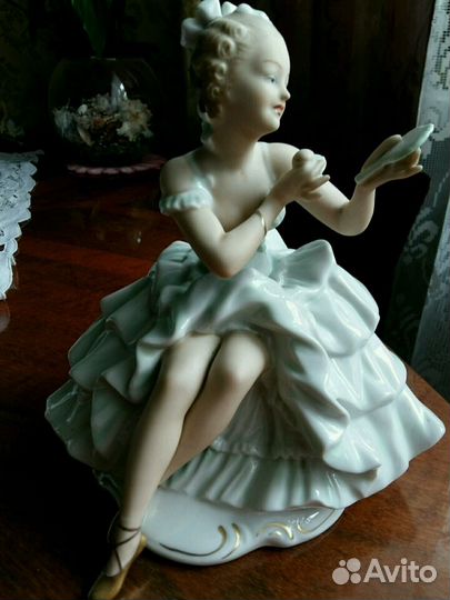 Балерина статуэтка фарфор гдр