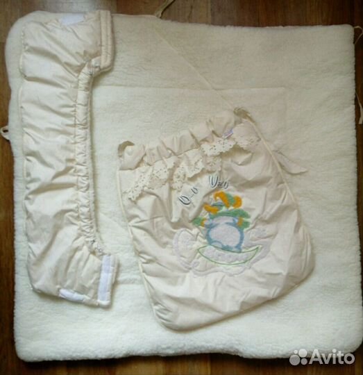 Конверт кокон, на выписку и прогулки