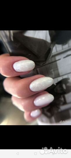 Маникюр с укреплением и покрытием
