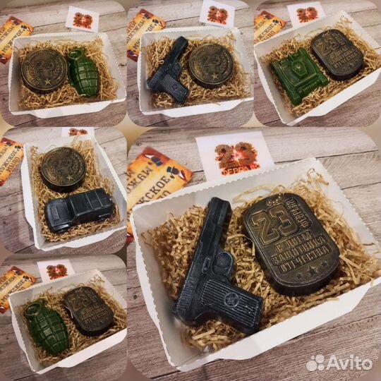 Подарочный набор Мыло массажное и скраб для тела