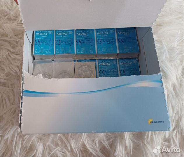 Контактные линзы Acuvue 1 day Moist -9,5