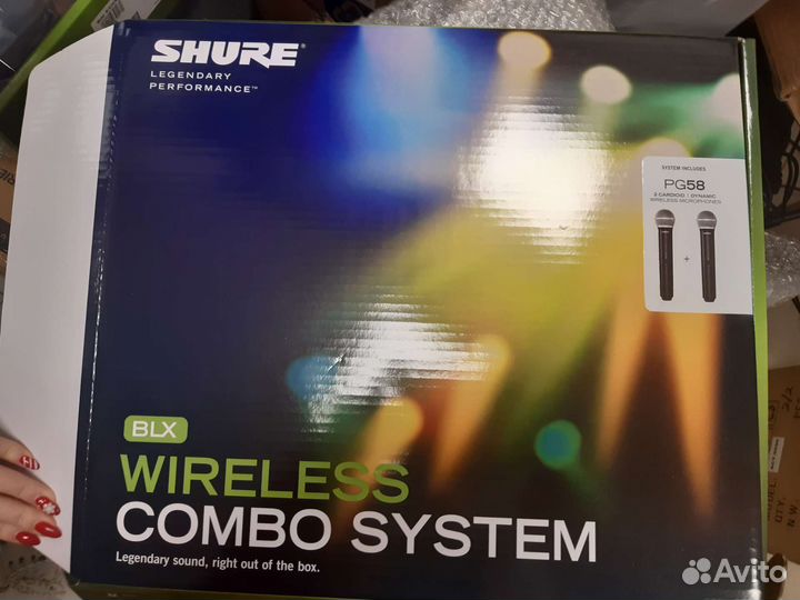 Радиомикрофон shure PG58