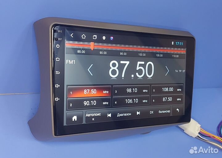 Магнитола android Toyota Vitz 1999-2005 9