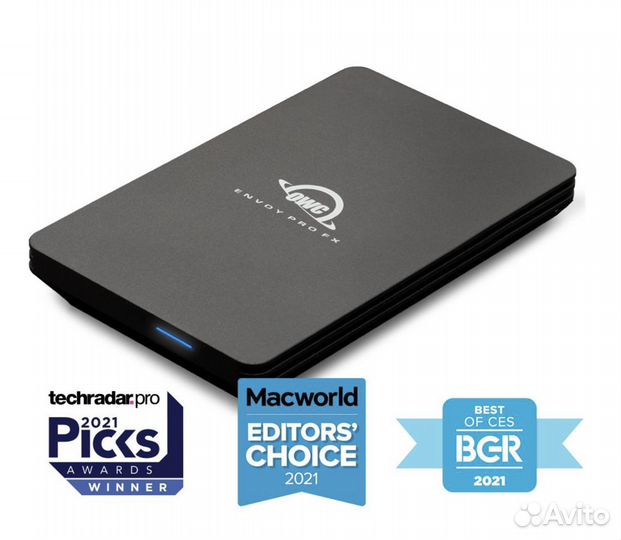 Диск OWC 2TB Envoy Pro FX External SSD до 2800 MBs