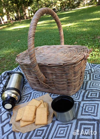 Корзина плетеная