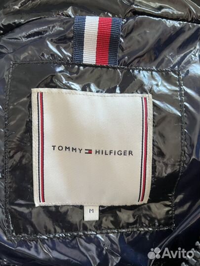 Tommy hilfiger пуховик женский бронь