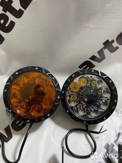 Туманка универсальная laser Белая Желтая 200 ватт