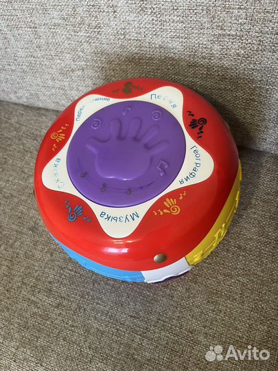 Развивающий барабан, музыкальная игрушка