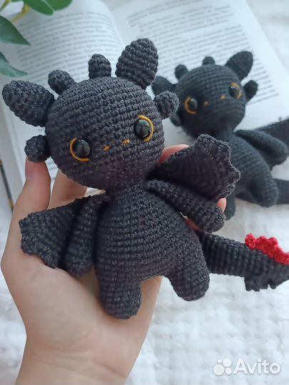 Игрушка дракон беззубик