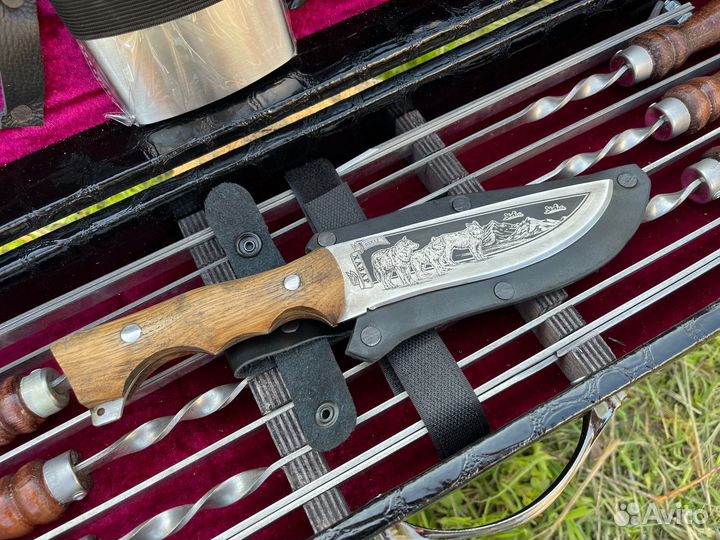 Подарочный шашлычный набор кизляр