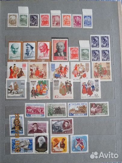 Марки СССР 1954-1961гг