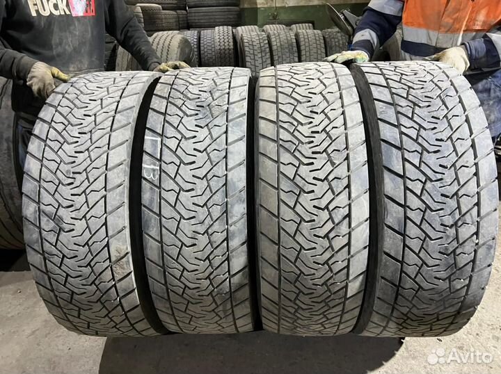 Грузoвая шинa бу 315 70 R22.5 Goodyear