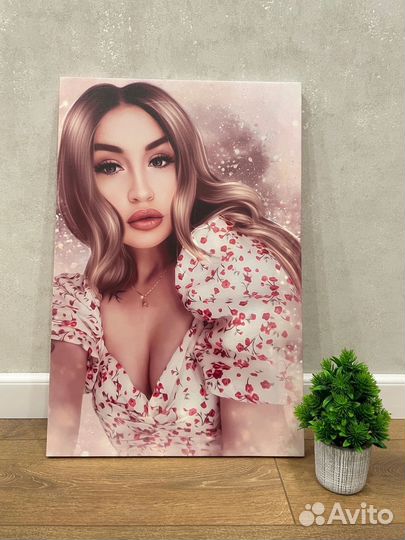 Портрет на холсте по фото