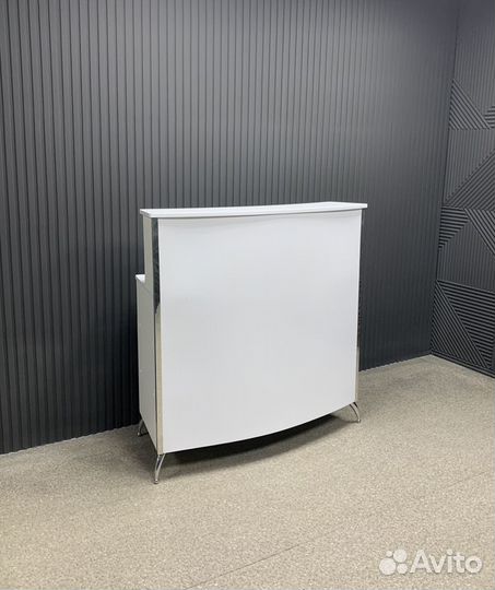 Ресепшен Люкс 1 белый глянец