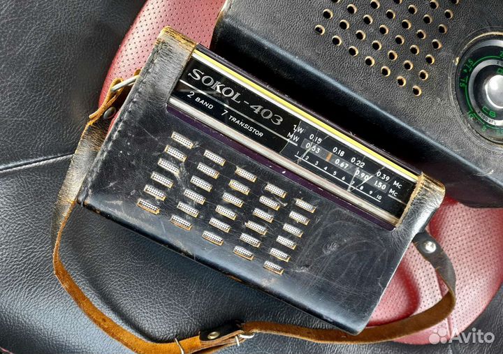 Три радиоприемника на запчасти. СССР