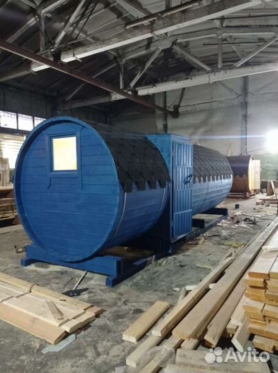 Баня бочка 6 метров