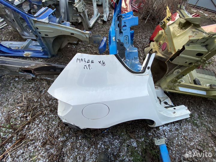 Крыло заднее мазда 3 bк