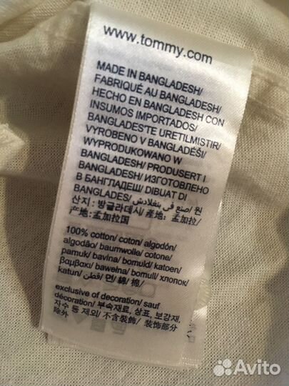 Новая рубашка для девочки tommy hilfiger 12 лет