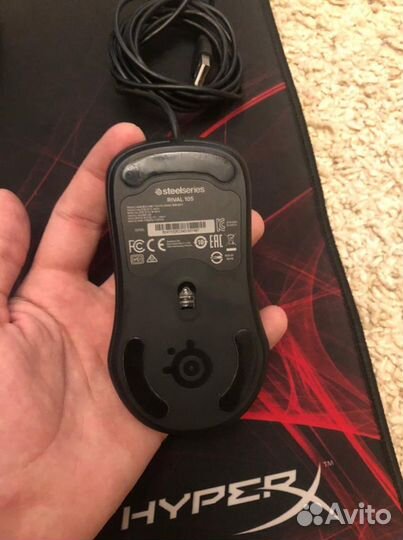 Игровая мышь steelseries rival 105