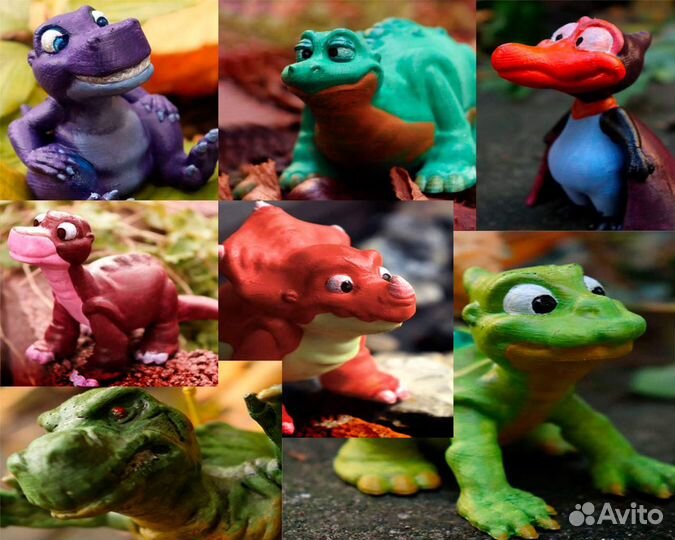 Комплекты фигурок из мультиков и игр