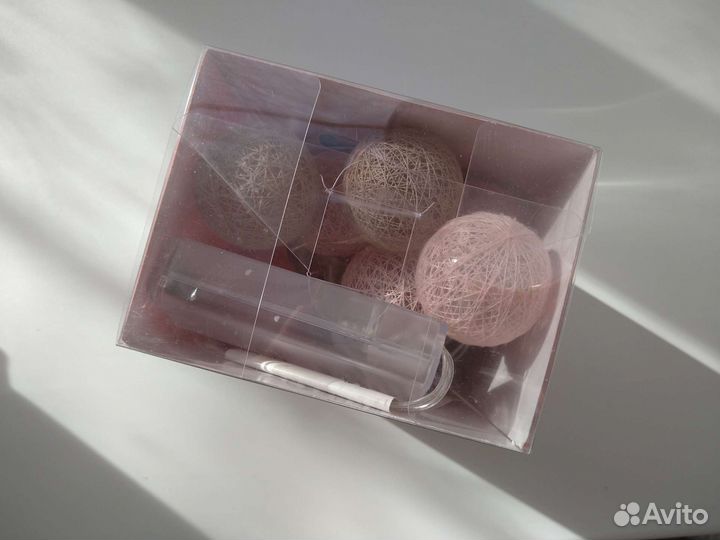 Гирлянда тайские фонарики на батарейках