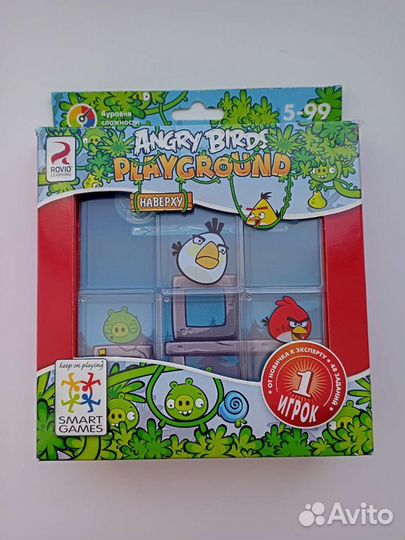 Настольная логическая игра Angry birds Playground