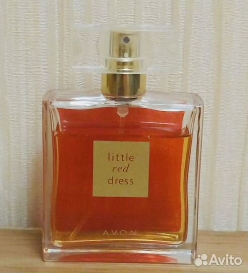 Little red dress /avon