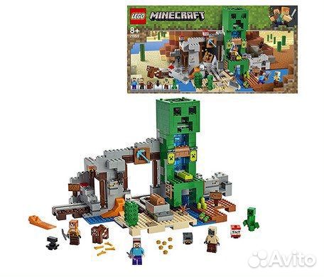 Lego minecraft 21155 шахта крипера