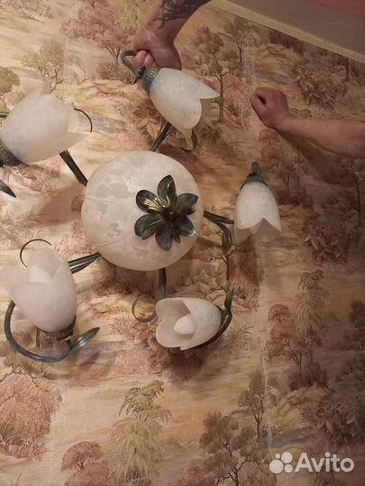 Люстра потолочная винтаж