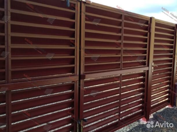 Забор жалюзи