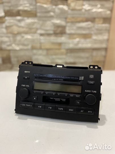 Продам магнитолу с усилителем на prado 120