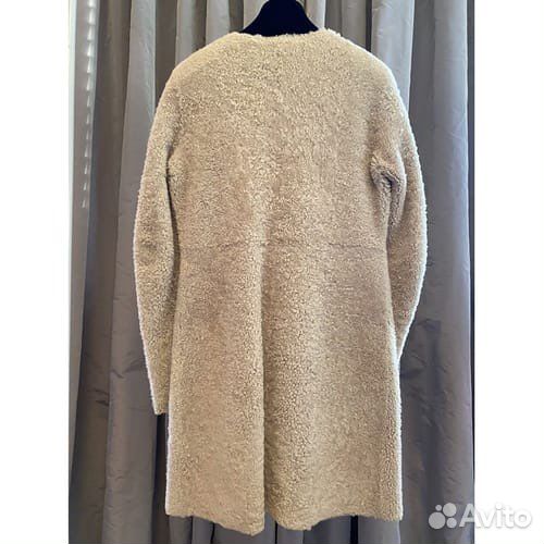 Дубленка двустороння тедди schaf mantel Celine орг