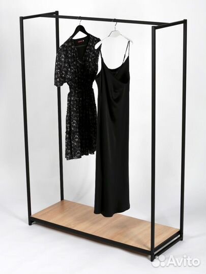 Стеллаж для одежды в стиле Лофт A17120-02-чдс (170