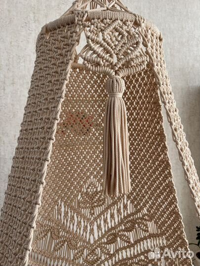 Подвесной шатер ручной работы, кресло/гамак