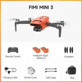 Квадрокоптер xiaomi fimi mini 3 combo